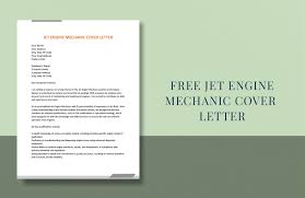 free mechanic letter template
