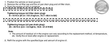 Oil Pan Drain Plug Torque Mazda 6 Forums