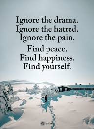 List 34 wise famous quotes about find happiness within yourself: Find Peace In Yourself Quotes Ignore The Drama Hatred And Pain Find Peace Happiness Find Dogtrainingobedienceschool Com