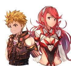 Rex and Pyra's Early Design : r/Xenoblade_Chronicles