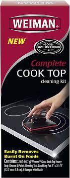 weiman complete cooktop cleaning kit