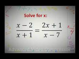 Quadratic Equations With Fractions