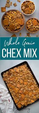 healthy whole wheat chex mix recipe