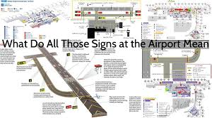 What Does Those Lines Signs And Lights At The Airport Mean