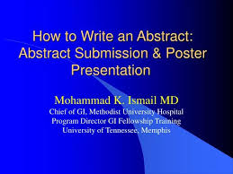 ppt how to write an abstract