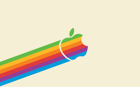 Rainbow Apple Logo iPhone Wallpapers ...