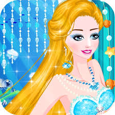 barbie games mermaid hair salon