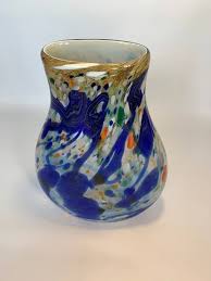 Old Vase Colored Glass