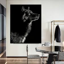 black and white wolf deer pictures