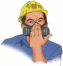 How is a Respirator Fit Test done?, Demonstrating a respirator self check