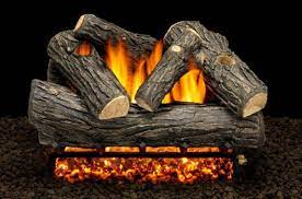 Gas Log Mr Fireplace Patio Spa