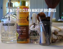 quick clean makeup brushes clean mama