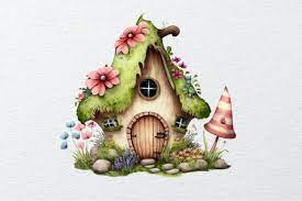 Fairy Garden Houses Afbeelding Door