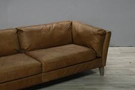 Reggie Sofa Cigar Leather Furniture