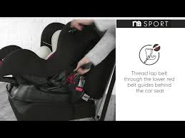 Mothercare Sport Car Seat Installation