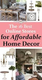 But it doesn't have to be. The 16 Best Online Stores For Affordable Home Decor Home Decor Online Shopping Home Decor Sites Home Decor Shops
