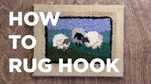 traditional rug hooking kit