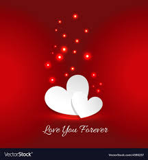 forever card royalty free vector image