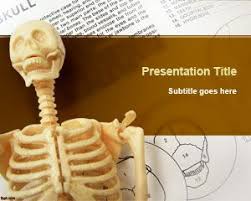 Free Skeleton Powerpoint Template Is A Nice Anatomy