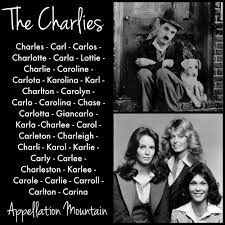 the charlies boy and names of the
