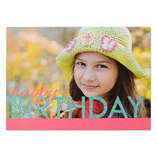 Create Your Own Bold Glitter Birthday Personalized Invitation Card 5x7 Pink Aqua Announcement Cards