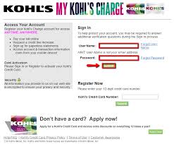 Kohl's charge customer service hours are 7 a.m. Kohl S Credit Card Login Make A Payment Creditspot