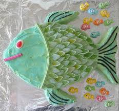 A fish cake for john. Birthday Cake Ideas