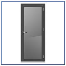 Aluminum Casement Swing Bathroom Door
