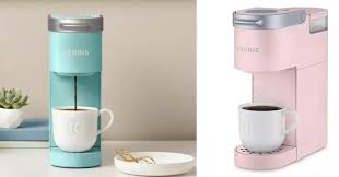 By committing to reducing the amount of new, or virgin plastic in our brewers, keurig is ensuring there is now less plastic entering the system. Target Is Selling Mini Keurig Coffee Makers In Different Colors And I Call Dibs On The Mint One