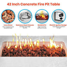 serenelife outdoor propane fire pit