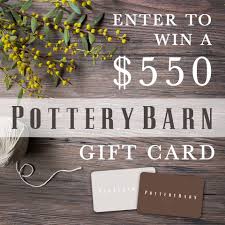 enter to win a pottery barn gift card