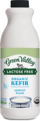 lactose free organic plain kefir
