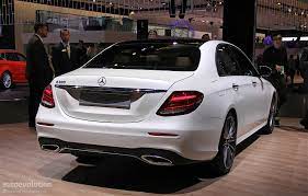 Looking at a list of midsize luxury sedan manufacturers is like holding roll call for the un. 2017 Mercedes Benz E Class Unveiled At The 2016 Detroit Auto Show Autoevolution