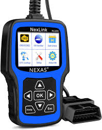 Nexas Nl101 Obd2 Scanner Automotive Diagnostic Tool Check Engine Light Obd2 Car Code Reader Fault Code Scanner With Battery Test