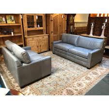 Eastern standard time for assistance. Bennett Leather Sofa From Ethan Allen Original Price 3 800 Design Plus Gallery