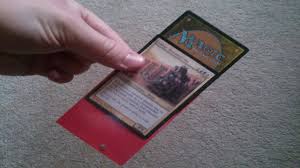 On card c, add 1 three times and then add 5. How To Make Paper Mtg Proxies Youtube