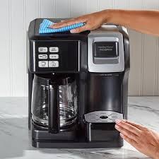 The hamilton beach 49980z is a low maintenance coffee maker that is very affordable and can brew both premium and basic roast coffee fast. How To Clean Your Coffee Maker