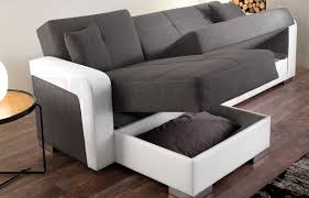 Produzione e vendita divano letto su misura in pelle o tessuto. Divano Angolare Chelsea By Arredoshop Divano Chelsea Bianco Antracite