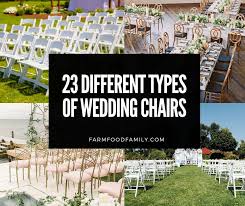 23 diffe types of wedding chairs