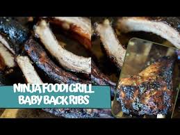 ninja foodi grill baby back ribs