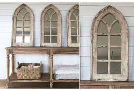 Huge Cathedral Arched Window Mirror