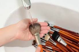 learn how to clean your makeup brushes