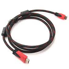 Dây cáp tín hiệu 2 đầu HDMI 5m tụ chống nhiễu bọc lưới định dạng chuẩn 4K  (Đen phối đỏ) 1000000159 - P71926 | Sàn thương mại điện tử của khách hàng  Viettelpost