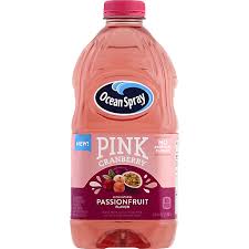 pink cranberry pion fruit flavored
