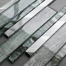 Portland Green Glass Linear Tile