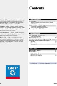 Skf Deep Groove Ball Bearings For Extreme Temperatures Cut