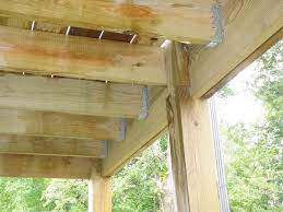 deck beam post connection