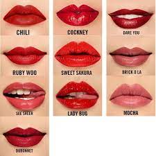 mac lipstick lady danger ruby woo