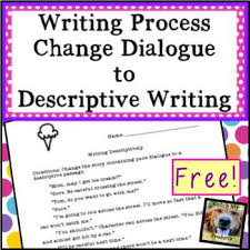Selling essays used to be illegal something like ten years can there be dialogue in a descriptive essay ago. Writing Process Freebie Change Dialogue To By Catch My Products Teachers Pay Teachers Descriptive Writing Writing Prompts For Kids Writing Process