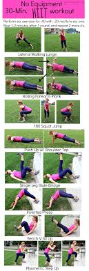 body weight hiit workout paige pf